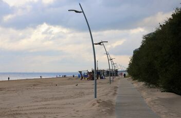 Autumn beach afternoon - image gratuit #494065